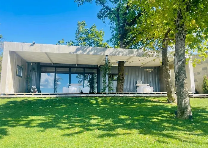 Con Jardin Rodeado De Vinedos 펜션